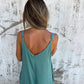 Women's Casual Loose Cotton and Linen Jumpsuit with Pockets