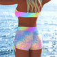 🩱 51% OFF! ✨ Women's Bikini Set – Drawstring Top, Boy Shorts, Multiple Styles 🏖️