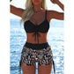 🩱 51% OFF! ✨ Women's Bikini Set – Drawstring Top, Boy Shorts, Multiple Styles 🏖️
