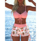 🩱 51% OFF! ✨ Women's Bikini Set – Drawstring Top, Boy Shorts, Multiple Styles 🏖️
