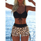 🩱 51% OFF! ✨ Women's Bikini Set – Drawstring Top, Boy Shorts, Multiple Styles 🏖️