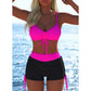🩱 51% OFF! ✨ Women's Bikini Set – Drawstring Top, Boy Shorts, Multiple Styles 🏖️