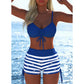 🩱 51% OFF! ✨ Women's Bikini Set – Drawstring Top, Boy Shorts, Multiple Styles 🏖️