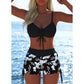 🩱 51% OFF! ✨ Women's Bikini Set – Drawstring Top, Boy Shorts, Multiple Styles 🏖️