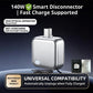 🔥2026 Hot Sale 50% OFF✨⚡ 50K+ SOLD! 🎁AI Auto-Disconnect 140W Fast Charger，Safely Fast Charge Laptop, Phone & Tablet! 🔌💻📱