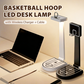 🔥Hot Sale🔥Basketball Hoop LED Desk Lamp with Wireless Charger 3 Light Modes, Eye-Friendly.