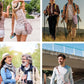 ⏳LAST DAY SALE 50% OFF !!📢Large Capacity Portable Water Bottle Carrier Hands-Free, Adjustable Strap, Multiple Pockets.