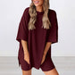 2026 Summer New Arrivals Hot Sale 66%OFF🩳🌿 Women's Loose Two-Piece Outfit – Relaxed Fit, Elastic Waist, Matching Set, Great for Yoga, Travel or Everyday Lounging 🧘‍♀️✈️💤