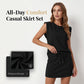 🔥SUMMER HOT SALE 70% OFF 💖Modern Sleeveless Top and Drawstring Skirt Outfit Set🌊
