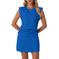 🔥SUMMER HOT SALE 70% OFF 💖Modern Sleeveless Top and Drawstring Skirt Outfit Set🌊