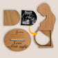 ⏳LAST DAY SALE 74% OFF !!📢 Wooden Baby Ultrasound Photo Frame 🎀– Handcrafted Natural Wood, Perfect Keepsake For New Parents & Baby Showers! 👶✨