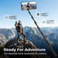 📱🎥New Arrival 50% OFF! ☀️3-in-1 Selfie Stick Phone Case with Bluetooth Remote，Protective Case + Built-in Selfie Stick + Detachable Remote. Perfect for Travel, Vlogging & Group Photos! ✨🤳