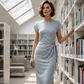 🔥2026 Summer Cooling Best Seller –⏳ Limited Time Hot Sale 75%OFF⏰!Women's Striped Side-Tie Midi Dress，Your Go-To Summer Dress! 👗☀️✨
