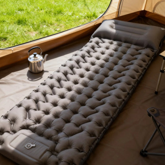 🧳😴Lightweight Portable Air Mattress,Ultra Light, Fast Inflation, Cozy Sleeping Pad. Great for Backpacking, Hiking & Home Use. Sleep Like a Cloud Anywhere! ☁️🏕️