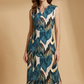 🦋✨ Women's Side Slit Maxi Dress – V-Neck, Sleeveless, Empire Waist, Lightweight & Wrinkle-Resistant. A Must-Have For Cruise, Party Or Photoshoot! 📸🛳️🎉