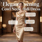 🎁New Arrivals 55% OFF💥Women's Sleeveless Cowl Neck Midi Dress & Showcasing nobility and luxury