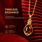 🔥2026 Hot Sale 70% OFF Only￡5.99！！🎁Elegant Four-Leaf Clover Teardrop Necklace 14K gold plated, a symbol of good fortune,💎💖