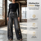 🔥2026 Hot Sale 64% OFF New summer design jeans🎁Women's Wide-Leg Jeans with Grommet Detail