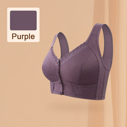 🎀Stretchy Front Closure Breathable Bra for Seniors Breathable Mesh, Seamless, No Tags, No Irritation. Perfect For Daily Care, Nursing Homes & Bedridden Patients. 🛌💤❣️