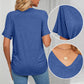 ☀️Cool new arrivals for Summer 2026  Hot Sale 60% OFF✨have arrived!Women's V-Neck Loose Soft Solid Color Short Sleeve Top