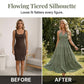 💃New Arrival 60% OFF! ☀️Women's Halter Neck Backless Tiered Maxi Dress  Flattering A-Line, Lightweight & Wrinkle-Resistant.
