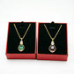 🔥2026 Hot Sale 70% OFF Only￡5.99！！🎁Elegant Four-Leaf Clover Teardrop Necklace 14K gold plated, a symbol of good fortune,💎💖