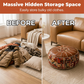 🏆LAST DAY SALE 55% OFF🔥Multifunctional Storage Ottoman Pouf