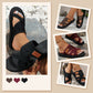 👣New Arrival 60% OFF! ☀️Women’s Stylish Crossband Slide Sandals Soft Cushion, Non-Slip Sole, Breathable, Perfect For Summer Beach, Pool & Daily Casual! 🌊☀️🌸