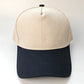 Unisex Casual Embroidered Color-Blocked Baseball Cap