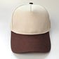 Unisex Casual Embroidered Color-Blocked Baseball Cap
