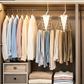 Only ￡4.99💴 Limited Stock⏰Multifunctional Triangle Closet Organizer Stackable Perfect For Wardrobe, Pantry Or Dorm! 🧦👕✨