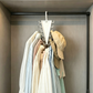 Only ￡4.99💴 Limited Stock⏰Multifunctional Triangle Closet Organizer Stackable Perfect For Wardrobe, Pantry Or Dorm! 🧦👕✨
