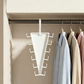 Only ￡4.99💴 Limited Stock⏰Multifunctional Triangle Closet Organizer Stackable Perfect For Wardrobe, Pantry Or Dorm! 🧦👕✨
