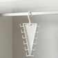 Only ￡4.99💴 Limited Stock⏰Multifunctional Triangle Closet Organizer Stackable Perfect For Wardrobe, Pantry Or Dorm! 🧦👕✨