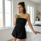 🔥 Mega Value 56%OFF ✨Summer Dress – Cool Just In！🔥Women Strapless Tube Dress Summer Beach Ruched Romper