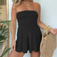 🔥 Mega Value 56%OFF ✨Summer Dress – Cool Just In！🔥Women Strapless Tube Dress Summer Beach Ruched Romper