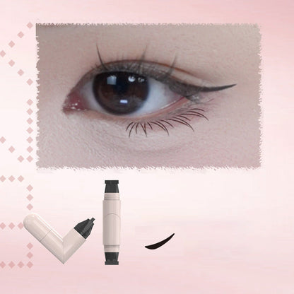 💜LAST DAY - BUY 1 GET 1 FREE💜Integrated Rotating Eyeliner Stamp Pen🖤Perfect Cat Eye Every Time!