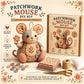 🥳2026 HOT SALE 64%OFF Only￡10.99 🥳💞35K+ SOLD! ！Patchwork Mouse DIY Sewing Kit – 3D Fabric Craft for Beginners, Stress Relief, Creative Gift