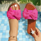 ⏳LAST DAY SALE 74% OFF !!📢Chic Bow Sandals for Women Anti-Slip, Cute & Comfy. A Must-Have Summer Footwear! 😎🌴💕