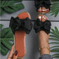 ⏳LAST DAY SALE 74% OFF !!📢Chic Bow Sandals for Women Anti-Slip, Cute & Comfy. A Must-Have Summer Footwear! 😎🌴💕