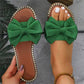 ⏳LAST DAY SALE 74% OFF !!📢Chic Bow Sandals for Women Anti-Slip, Cute & Comfy. A Must-Have Summer Footwear! 😎🌴💕