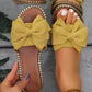 ⏳LAST DAY SALE 74% OFF !!📢Chic Bow Sandals for Women Anti-Slip, Cute & Comfy. A Must-Have Summer Footwear! 😎🌴💕