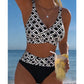 🌊Summer Hot Sale-60% Off!!👙Women's High Waist Two-Piece Bikini Set