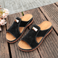 👣New Arrival 50% OFF Only ￡15.99💴！! Women's Stylish Peep-Toe Wedge Sandals☀️ Soft Leather Lining. Great For Work, Vacation & Daily Wear! 👗✈️🌸