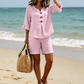 🎁Last Day Promotion 70% OFF🔥Women's Casual Cotton Two-Piece Outfit