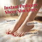 👣New Arrival 50% OFF Only￡7.99！! ☀️Instant Pedicure Sheer Stockings with Artificial Toenails
