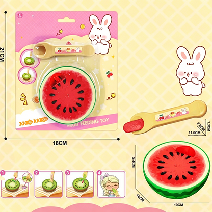 🍊2026 New Arrival 70% OFF&🛩️Free Shipping！！ 🍉Pretend Play Fruit Feeding Toy🍋‍🟩Premium Synthetic Materials, Joyful Family Bonding.