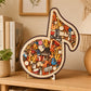 🔥Hot Sale 60%OFF Only ￡11.99⏰Wooden Musical Note Jigsaw Puzzle Eco-Friendly Material, Beautiful Display Piece. Great Gift For Musicians & Puzzle Fans! 🧩💚🌟