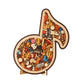 🔥Hot Sale 60%OFF Only ￡11.99⏰Wooden Musical Note Jigsaw Puzzle Eco-Friendly Material, Beautiful Display Piece. Great Gift For Musicians & Puzzle Fans! 🧩💚🌟