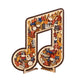 🔥Hot Sale 60%OFF Only ￡11.99⏰Wooden Musical Note Jigsaw Puzzle Eco-Friendly Material, Beautiful Display Piece. Great Gift For Musicians & Puzzle Fans! 🧩💚🌟